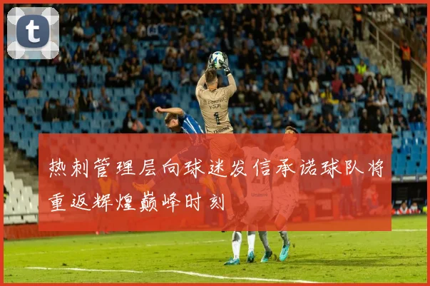 热刺管理层向球迷发信承诺球队将重返辉煌巅峰时刻